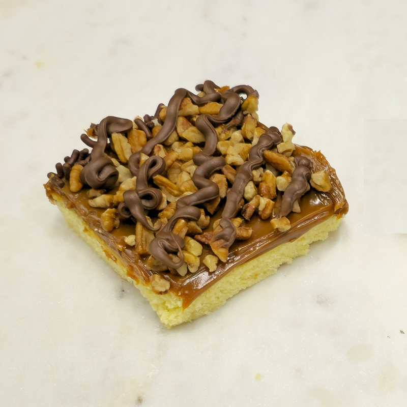 Pecan Caramel Chocolate Shortbread Cookies